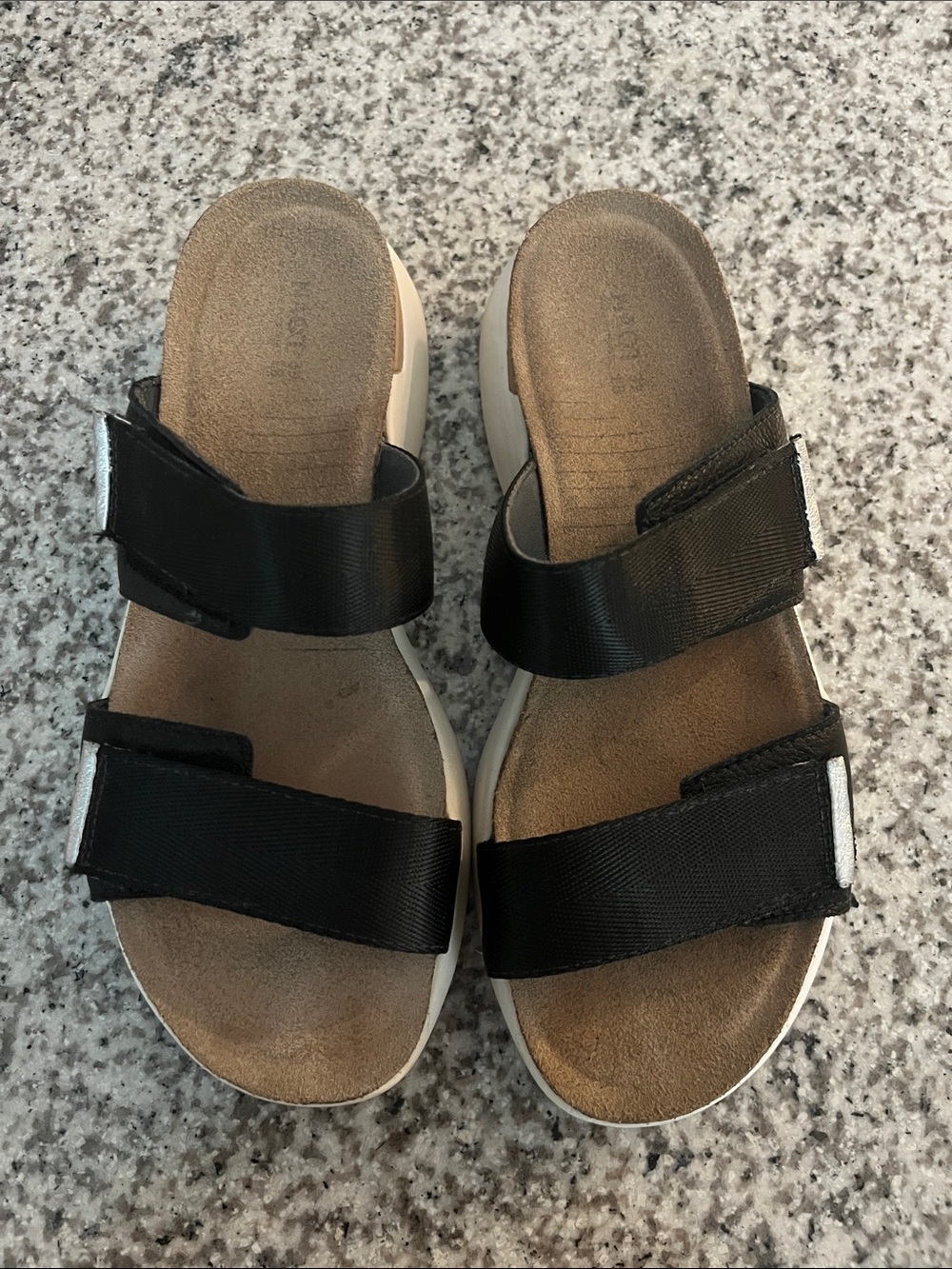 NAOT velcro sandals